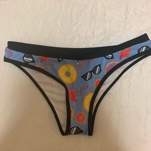 Doughnuts & Deadlifts Swim Bottoms size sm…